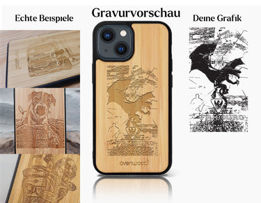 INDIVIDUEL iPhone 15 Pro bambou plastique